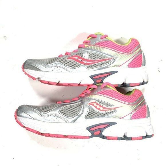 Saucony Cohesion 10 LTT Walking Running Shoes Girl’s Sz 5M  ~ SY57143‎ - Picture 6 of 8